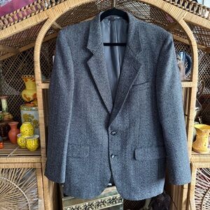 Yves Saint Laurent Charcoal Blazer